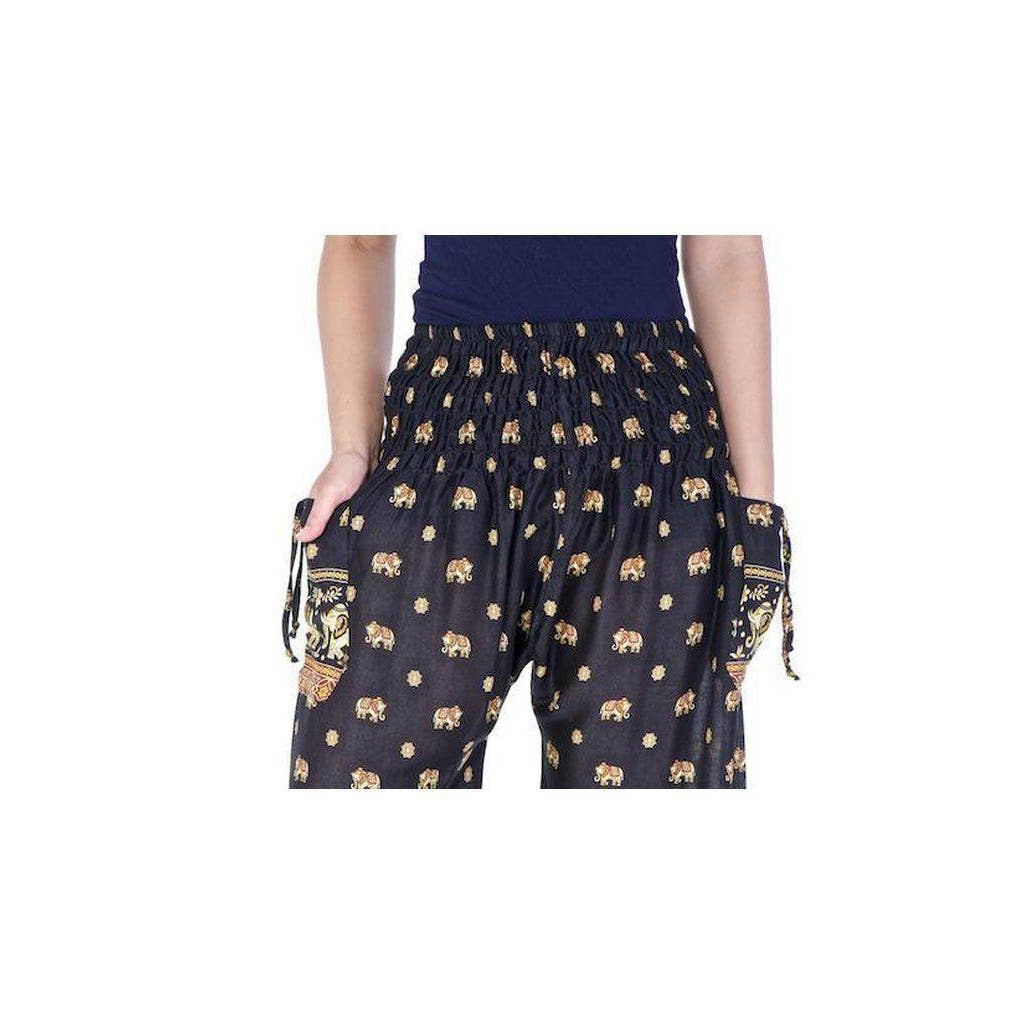 Studio 12 Collective (previously Ethnic Lanna) – Großhandel Hose – Damen – Set: 4er-Pack Haremshosen mit verschiedenen Mustern1