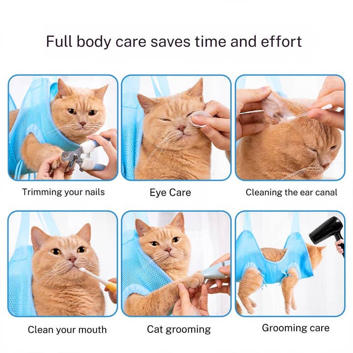 PAWPAWwholesale - Wholesale Pet Grooming Aid - Dog - Pet Grooming Hammock for Cats & Dogs_CWMM62214