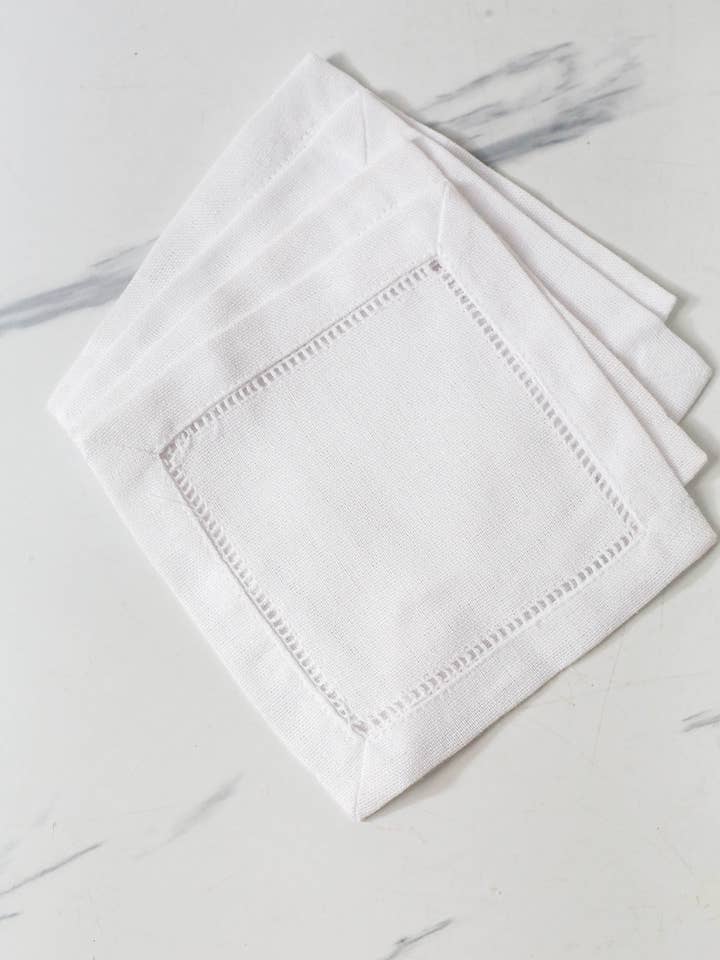 Cocktail Linen Coaster for wholesale by Tonkin Handicraft