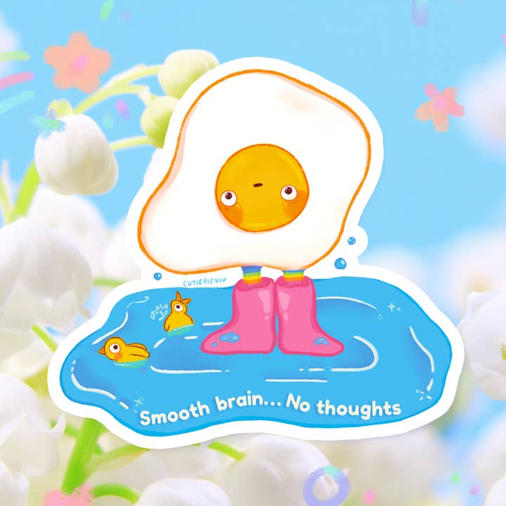 Adesivo Cervello Liscio! per la vendita all'ingrosso da parte di Cutiepieviv