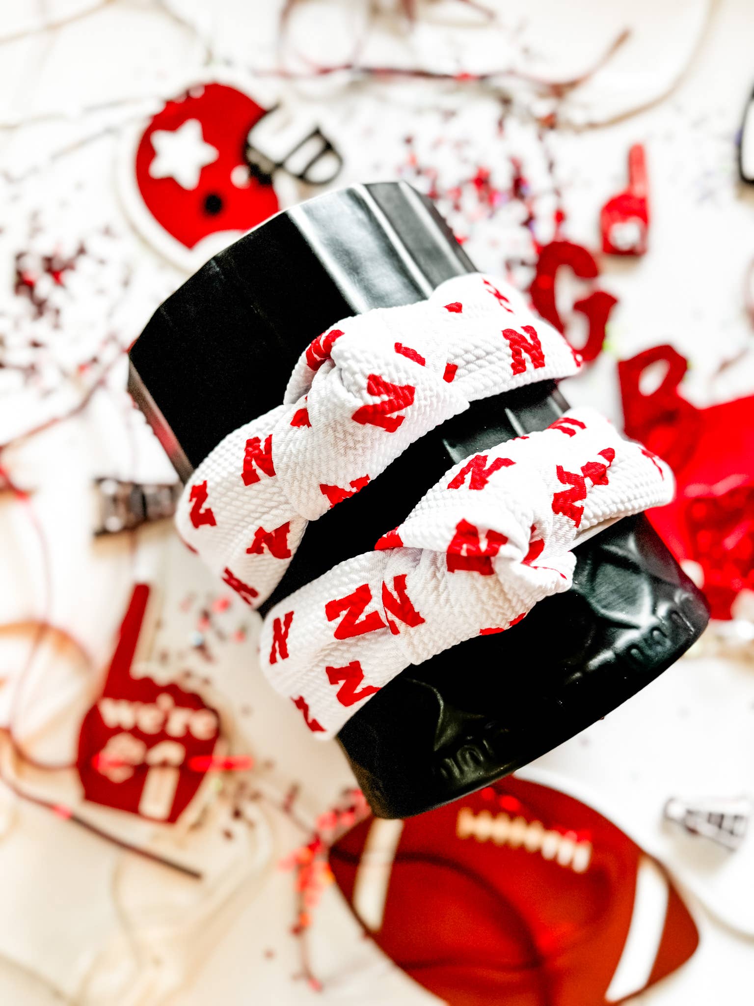 Ruby Red Threads - Wholesale Fashion Headband - Women's - "N" Printed Structured Headband2