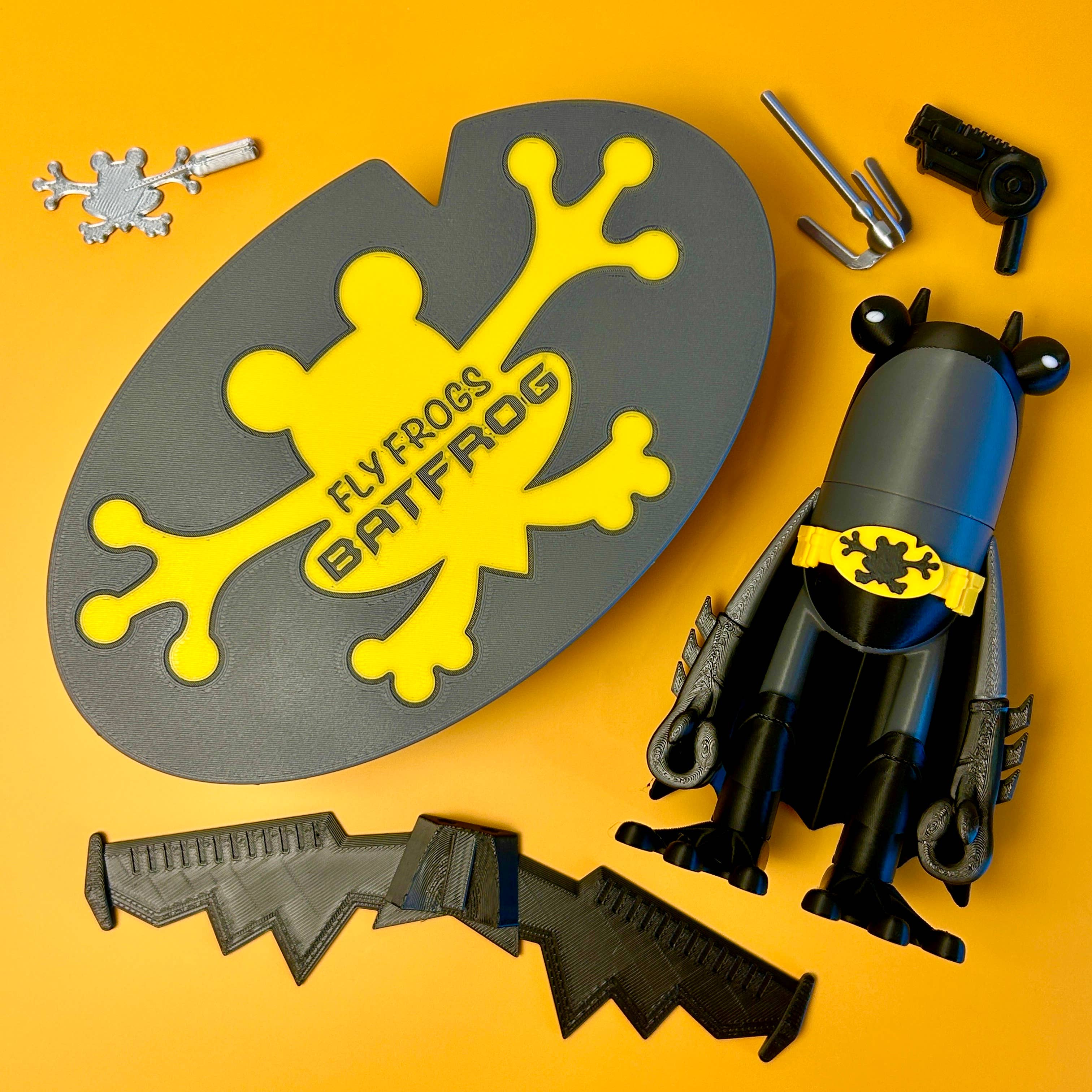 Fly Frogs - Wholesale Decorative Figurine - Batfrog5