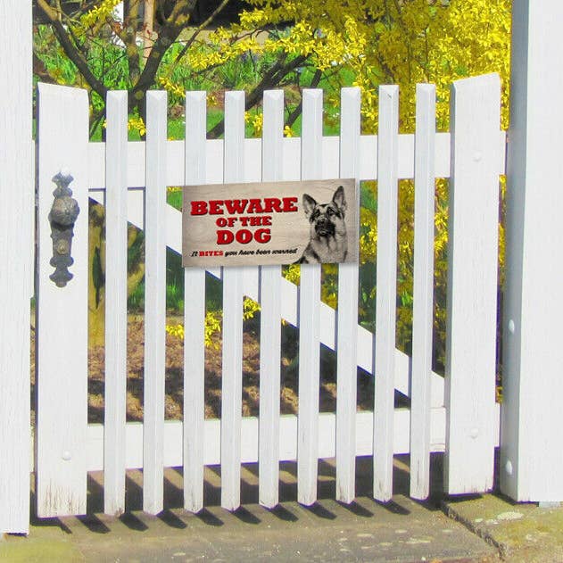 Close to the Bone Greeting Cards and Gifts - Wholesale Sign - #1101 Gate Closed1