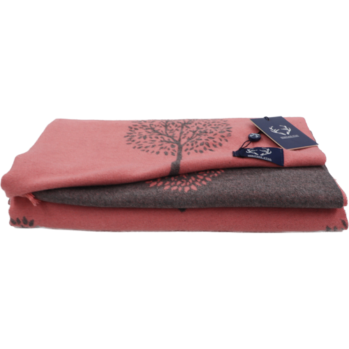 Alba Wholesale - Wholesale Scarf - Women's - Supersoft Tree Of Life Scarves (Short Fringe)10