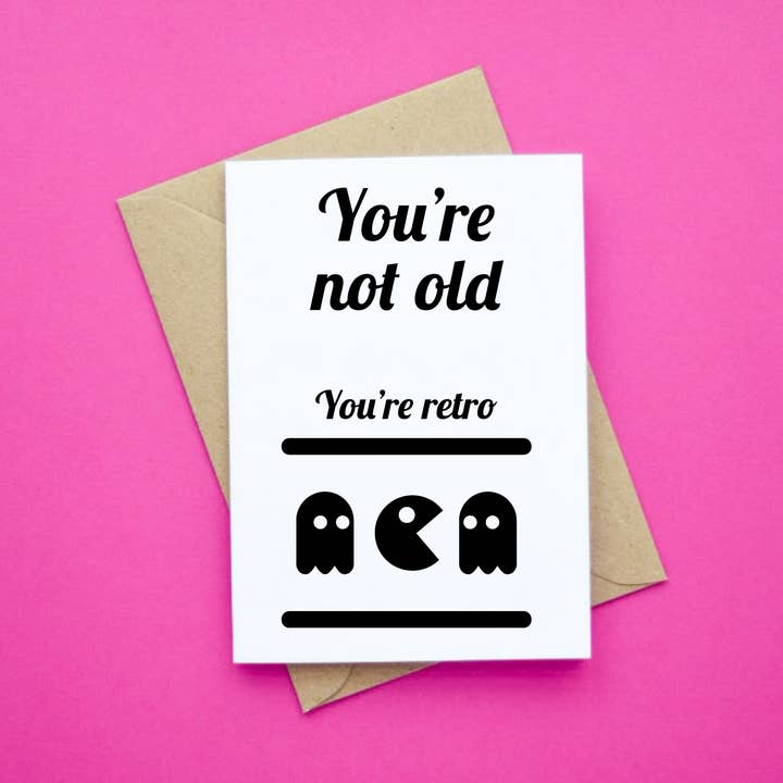 You're Retro for wholesale by Wonky Cards