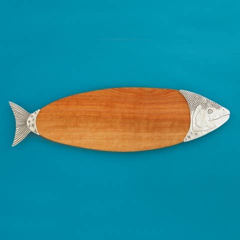 Lg. Salmon Cutting Board for wholesale by Basic Spirit