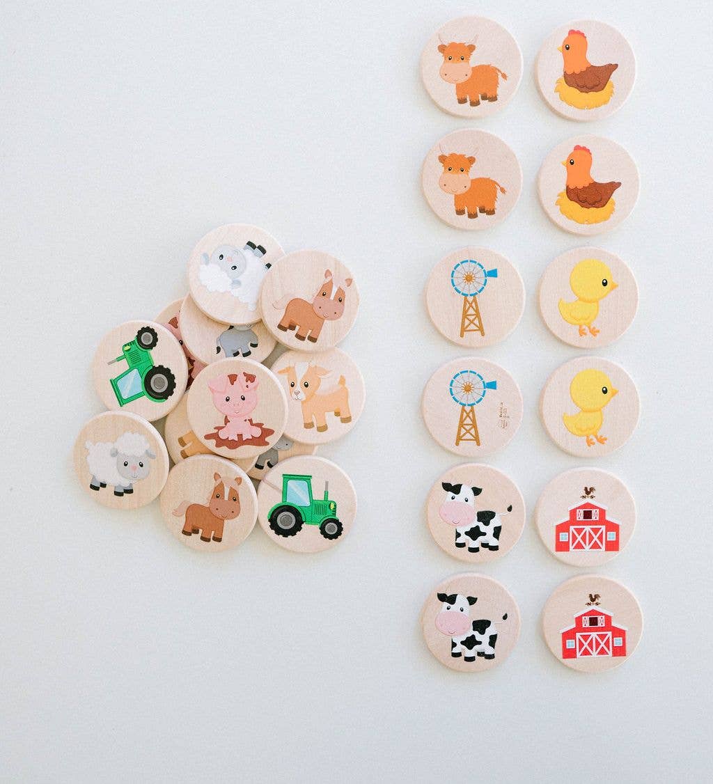 Bannor Toys - Wholesale Brain Game - Kids - Farm Matching Game1