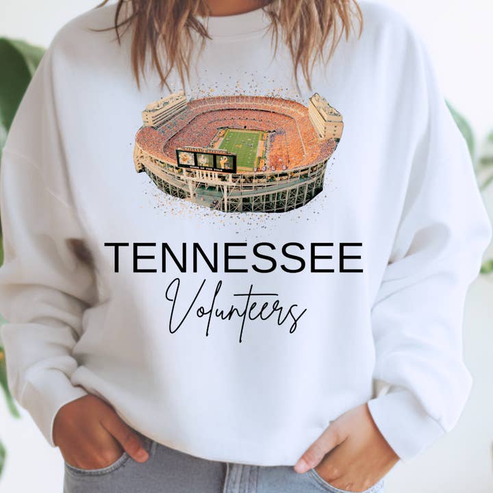Tennessee Volunteers Stadium Tee or Sweatshirt for wholesale by Kiki's Boutique