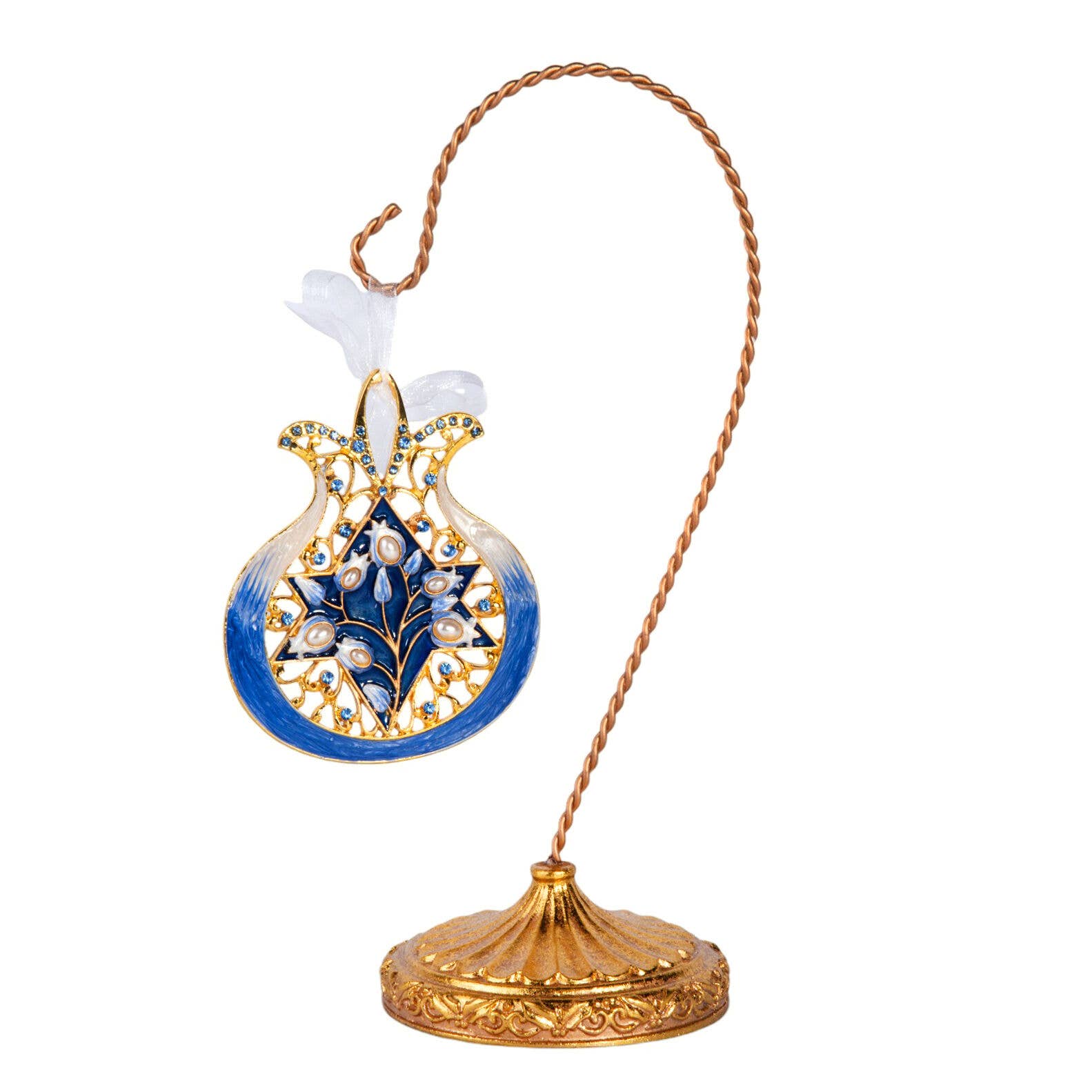 STP - Wholesale Wall Sign - Handcrafted Jeweled Pomegranate Ornament in Gift Box1