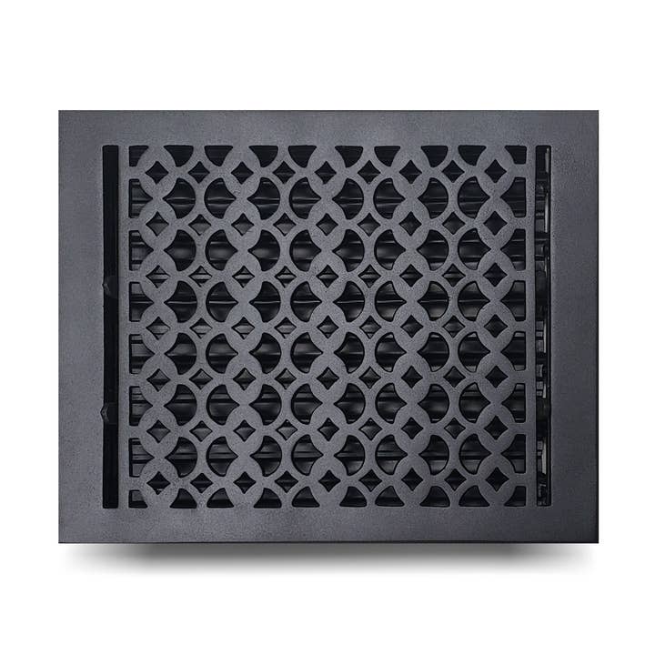 PRIMA DECORATIVE HARDWARE INC - Venta al por mayor Material de climatización - Registro de piso de hierro fundido 10" x 12" VR-1000