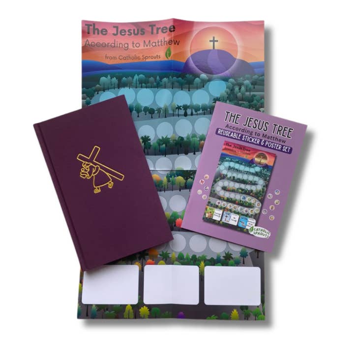The Jesus Tree According to Matthew: Lenten Devotional for Families for wholesale by Catholic Sprouts LLC