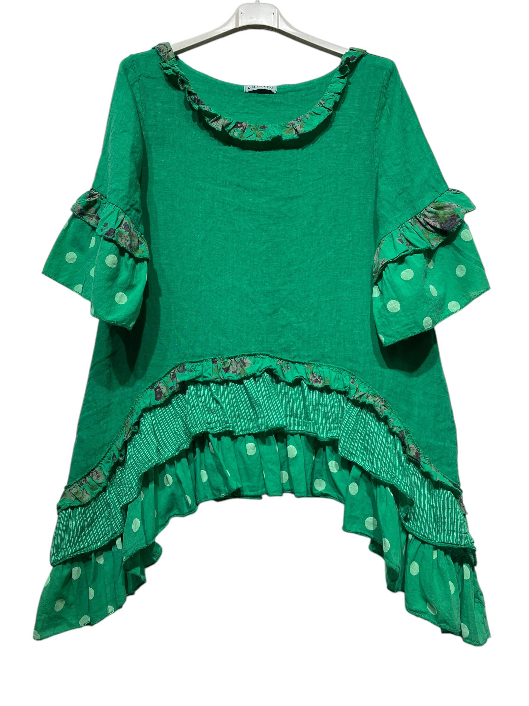 LINEN & COTTON HOUSE - Wholesale Jurk - Dames - JURK IN LINNEN 861216