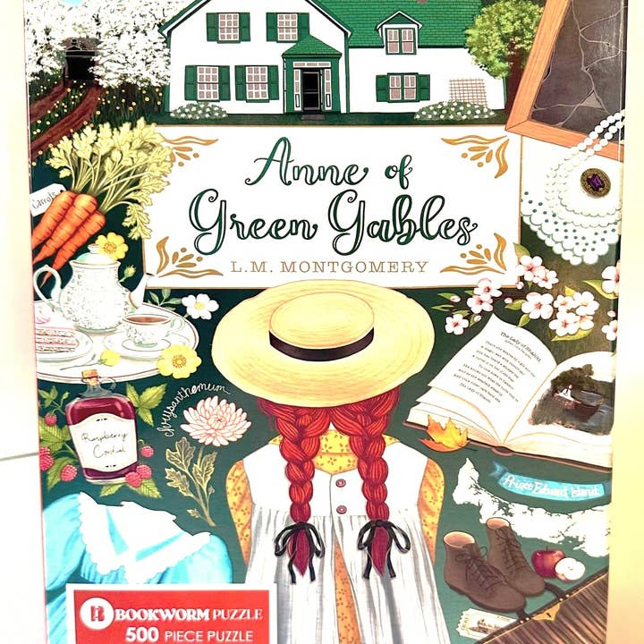 Bookworm Puzzle - Wholesale Puzzle - Adult - ANNE OF GREEN GABLES -500 PIECE JIGSAW PUZZLE