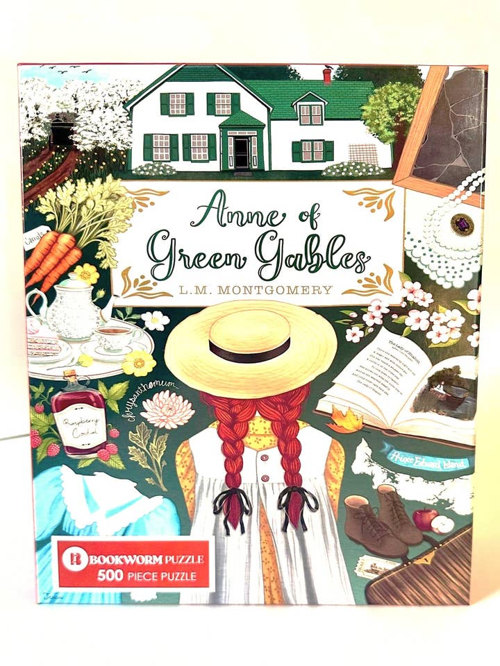 ANNE OF GREEN GABLES -500 PIECE JIGSAW PUZZLE for wholesale by Bookworm Puzzle