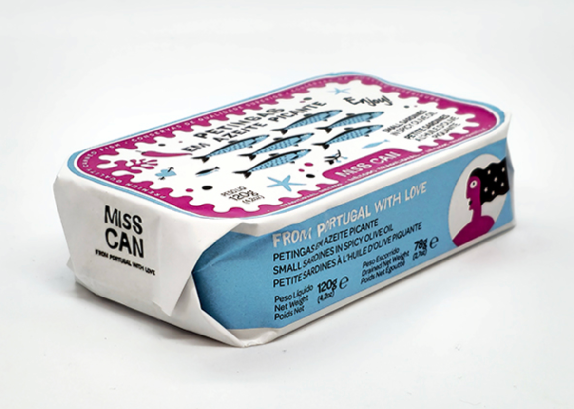 Miss Can – wholesale Konserverad fisk – Små sardiner i kryddig olivolja1