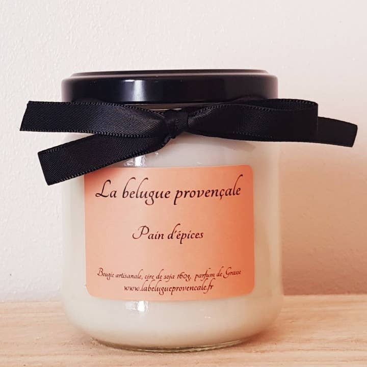 Gingerbread stearinlys for engroshandel hos La belugue provençale