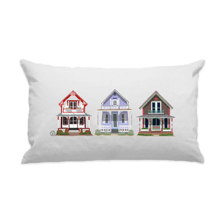 Martha's Vineyard 10x18" dekorativ kudde för wholesale av Fox Burrow Designs