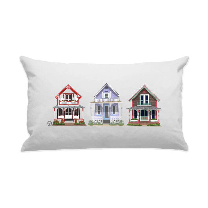 Martha's Vineyard 10x18" decoratief kussen voor wholesale door Fox Burrow Designs