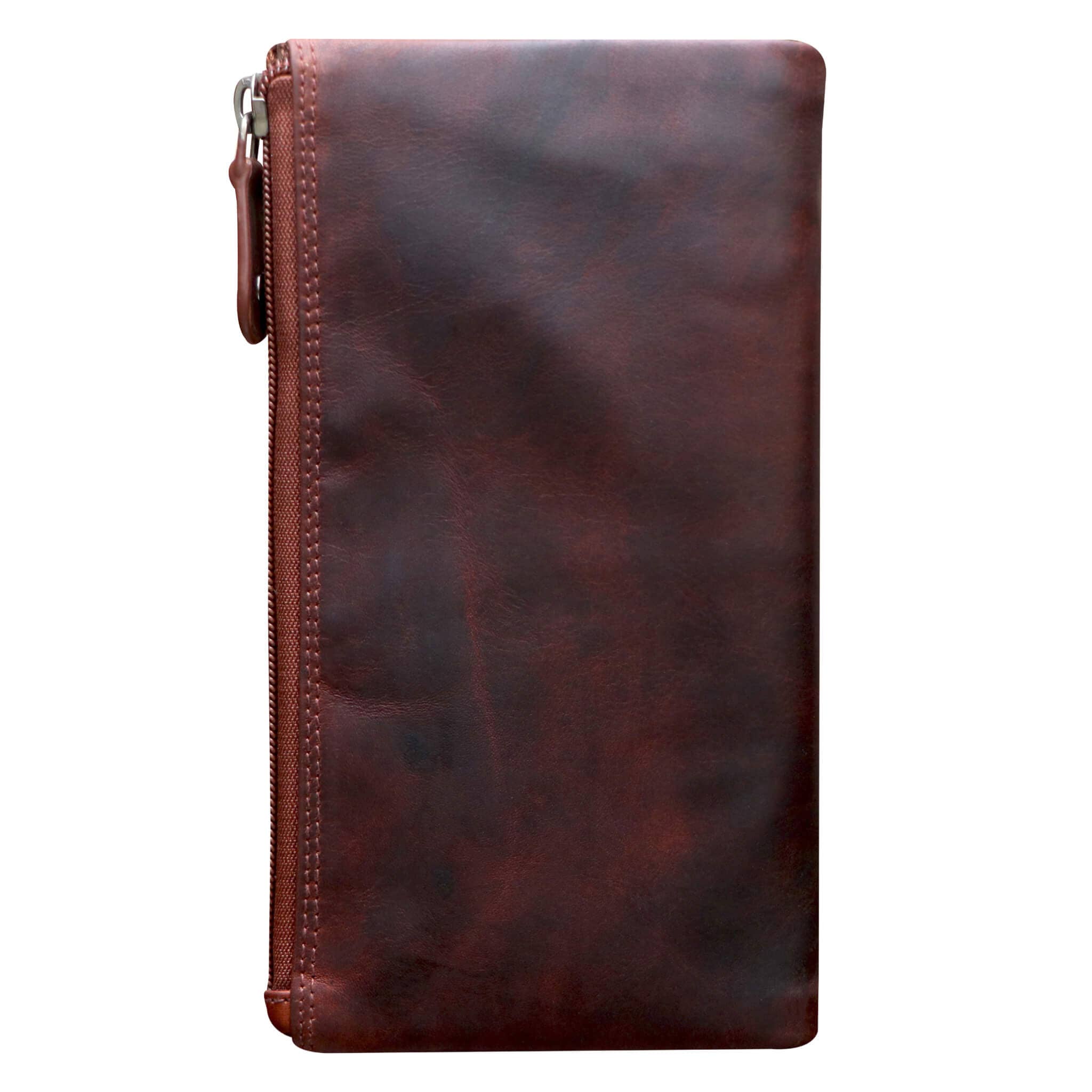 Greenwood - Vente Portefeuille – unisexe - Portefeuille Elsa pour femme en cuir avec compartiment zippé et protection RFID4