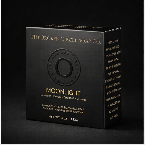 The Broken Circle Soap Co - Vente Pains de savon - Barre pour le visage Clarity (arbre à thé et menthe poivrée) | Savon au lait de chèvre8