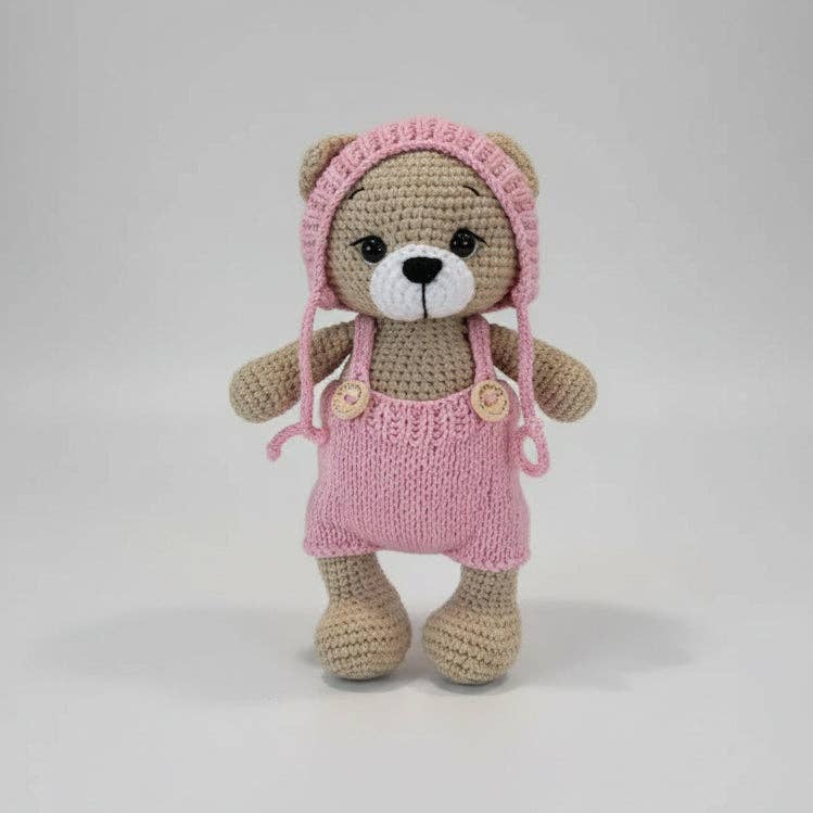 Joy Gift London - Wholesale Stuffed/Plush Toy - Kids & Baby - Custom Outfit for Joy Bear – Handmade Crochet Clothes for Teddy Bear9