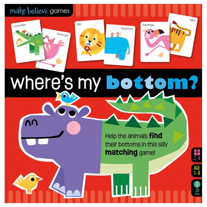 Make Believe Ideas – wholesale Brain game – Child – Where’s My Bottom?