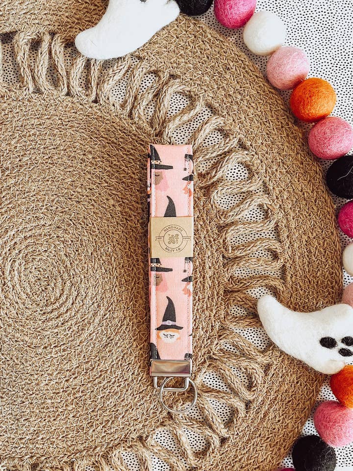 Witches Key Fob | Wristlet | Keychains for wholesale by Handmade Riley Co