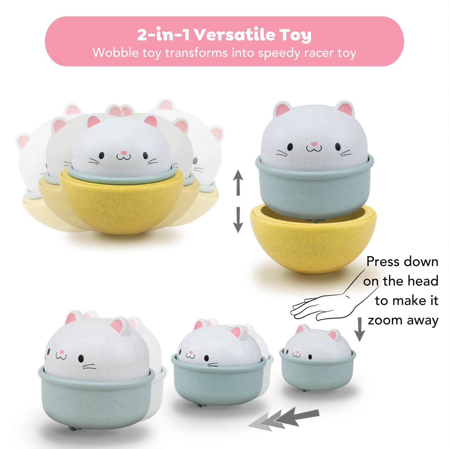 Tiger Tribe - Wholesale Classic Toy - Kids - Rocking Rollers - Cat3