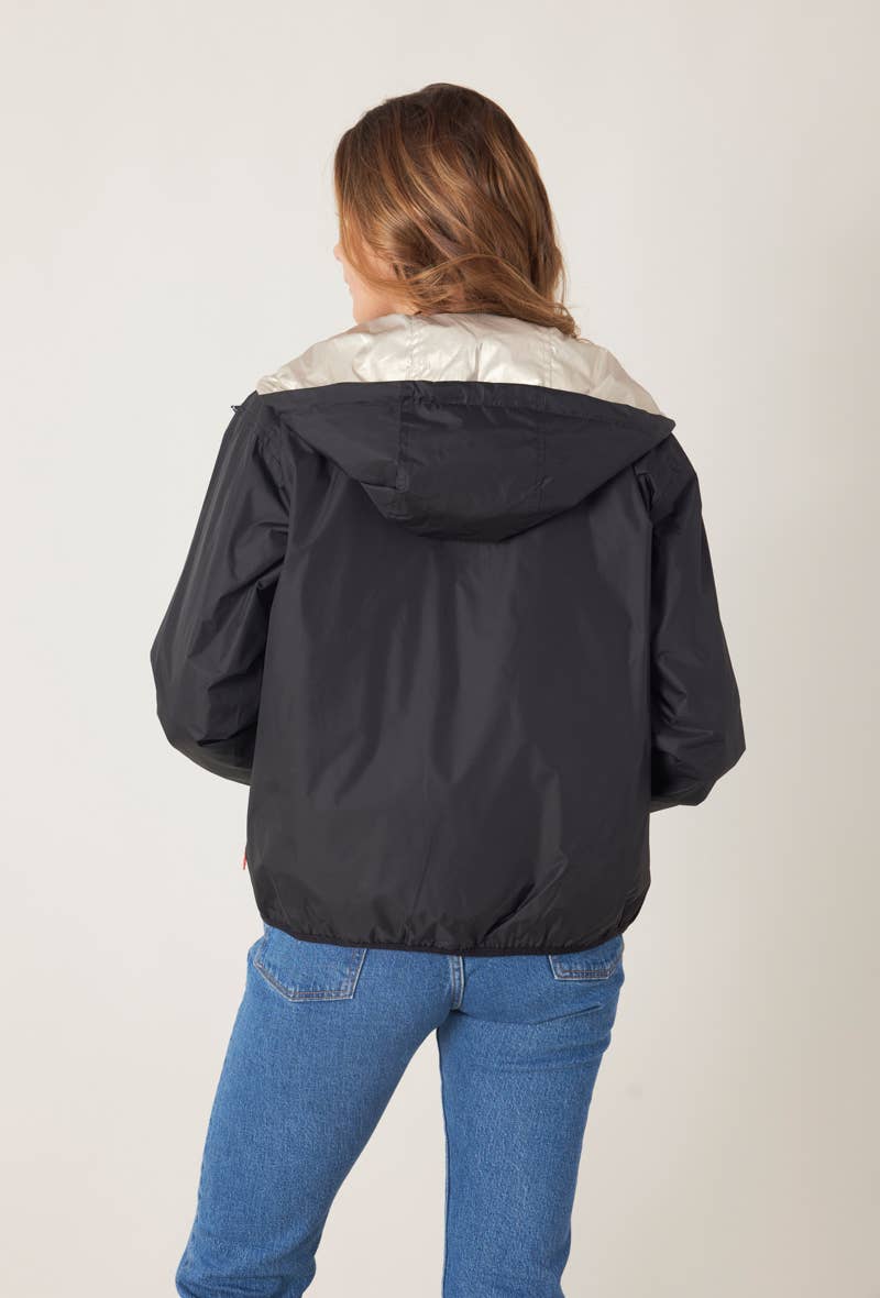 Escandelle Paris - Wholesale Parka - Women's - Short Reversible Waterproof Solid Parka26