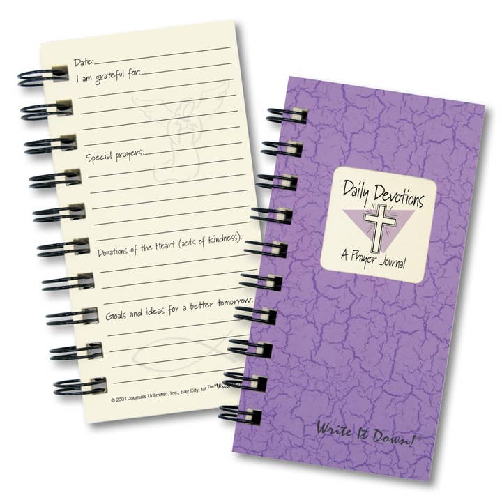 Journals Unlimited - Wholesale Journal/Diary - Mini - Prayer Journal (Color)