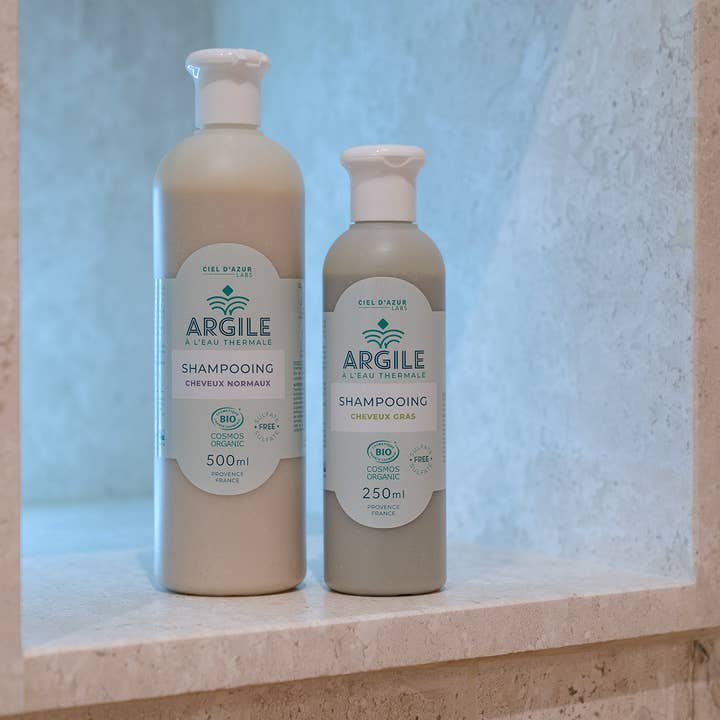 Ciel d'Azur Labs - Wholesale Hair Shampoo - Clay & Thermal Water Natural Normal Hair Shampoo2