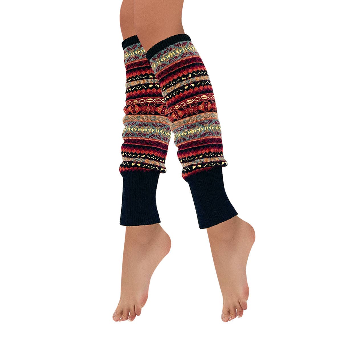 Wrapables.com - Wholesale Legwarmers - Women's - Wrapables Women's Bohemian Winter Warm Long Leg Warmers12