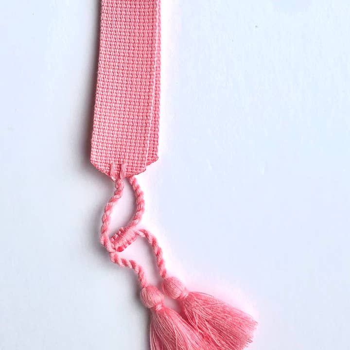 EcoFreax - Wholesale Woven/Braided Bracelet - Cotton knitted woven bracelets with tassel adjustable plain1