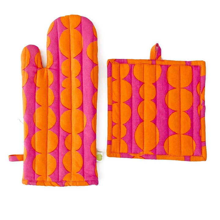 See Design - Wholesale Oven Mitt/Pot Holder - Oven Mitt & Potholder Set