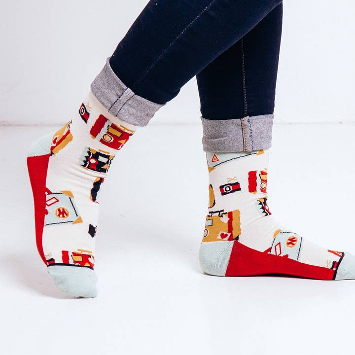 Calze girocollo, Bon Voyage per la vendita all'ingrosso da parte di Woven Pear