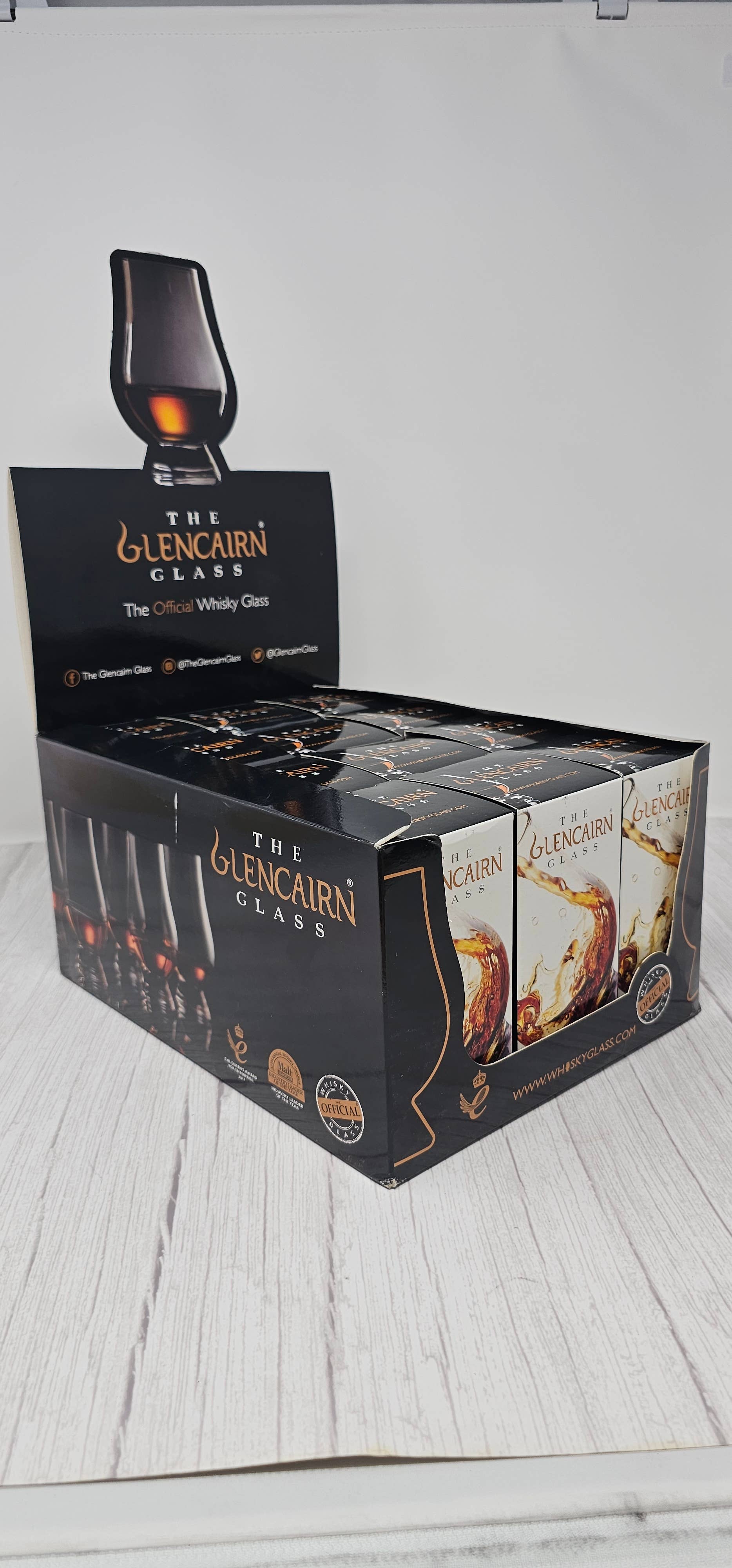 Barrel-Art – Großhandel Cocktail-/Schnapsglas – Glencairn-Glas mit Geschenkbox6