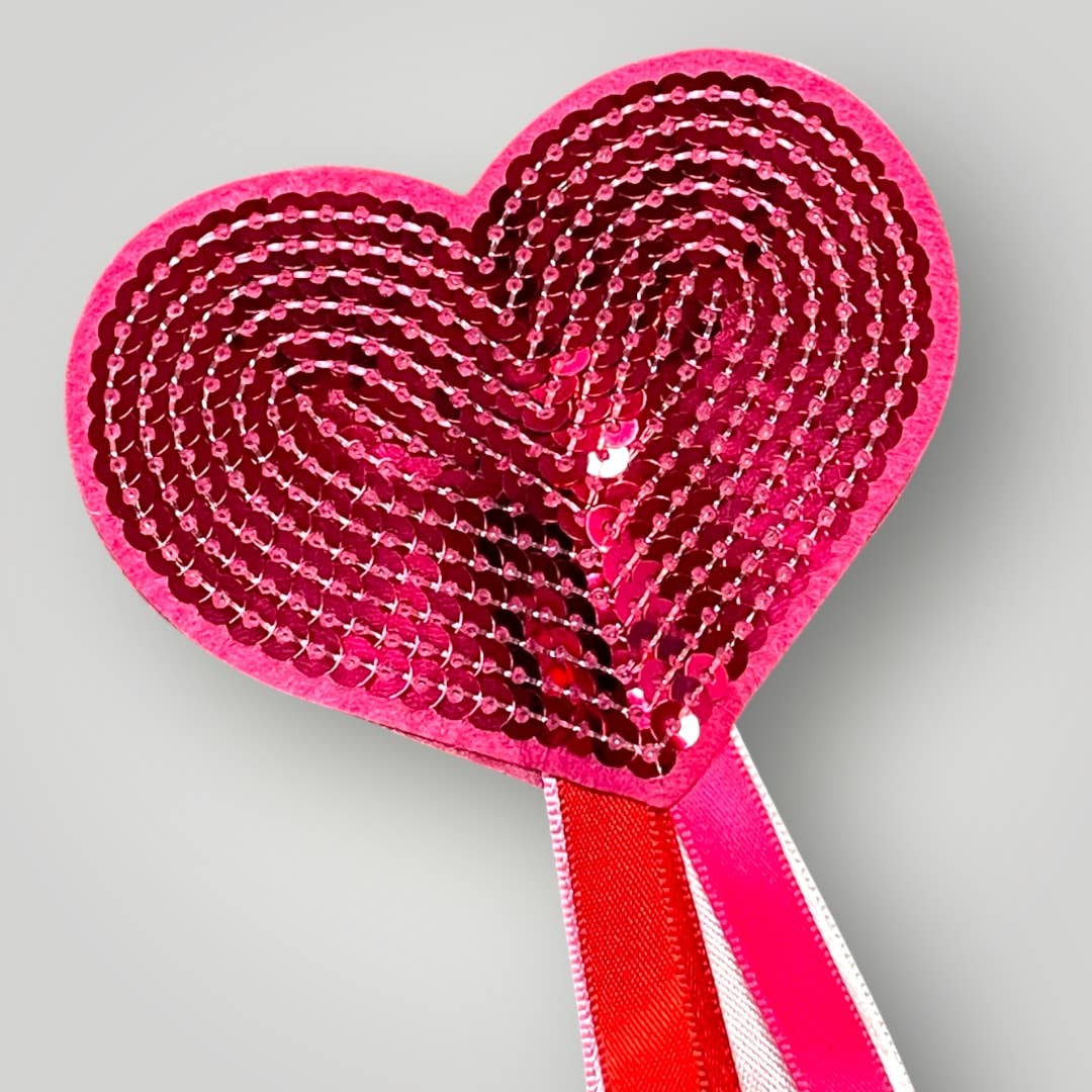 Parker and Kay Collective - Wholesale Toy Wand - Kids - Heart Ribbon Wand7