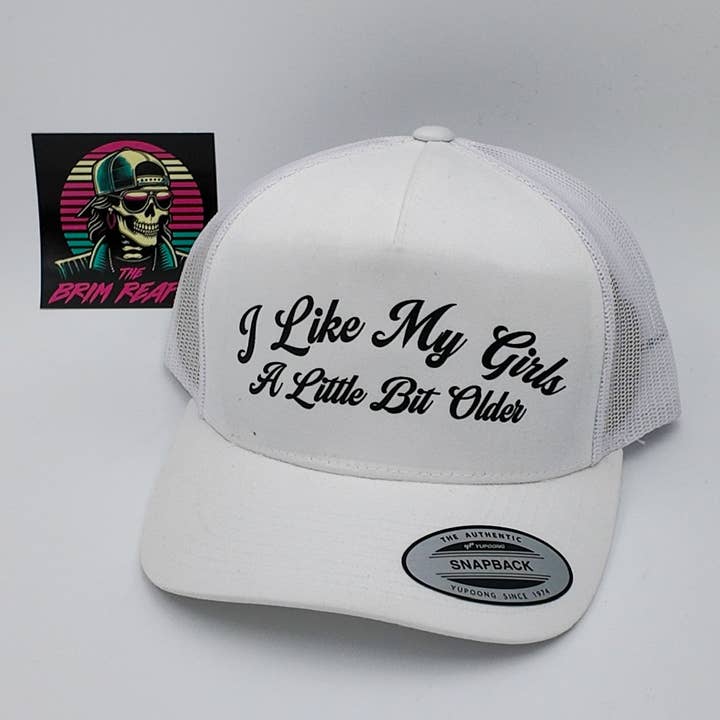 The Brim Reapers – Engroshandel Trucker hat - Herre – Jeg kan godt lide mine piger en smule ældre hat6