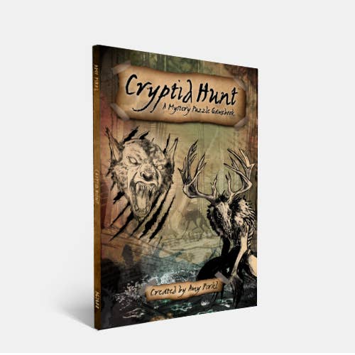 Atlas Games - Wholesale Coloring & Activity Book - Adult - Cryptid Hunt (Enigma)