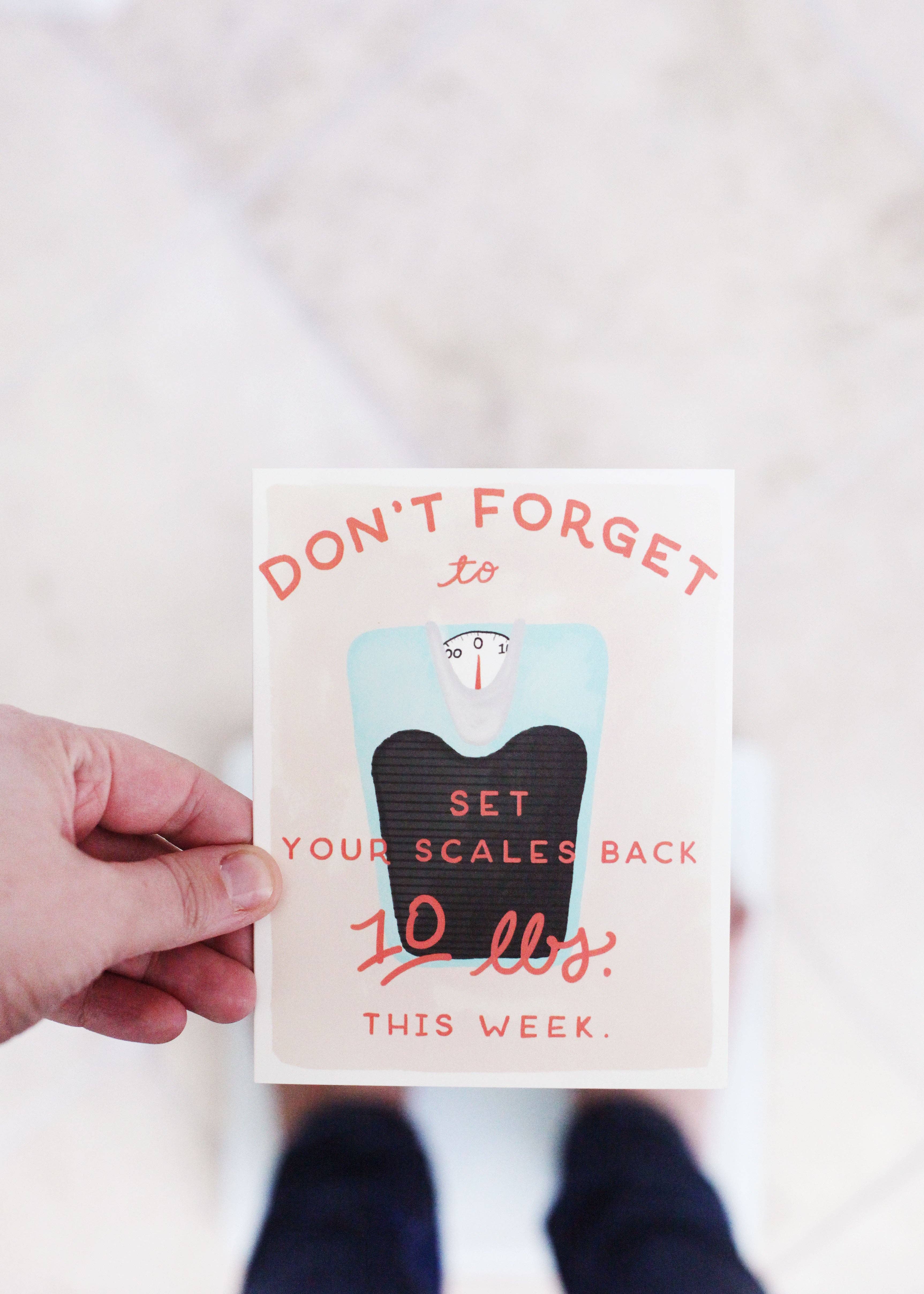 Slightly Stationery - Wholesale Thanksgiving Card - Set Scales Back3