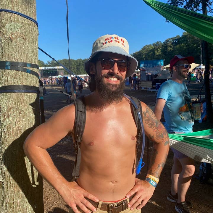 The Peach Fuzz - Wholesale Bucket Hat - Women's - Please Be Nice To Me Color Block Bucket Hat13