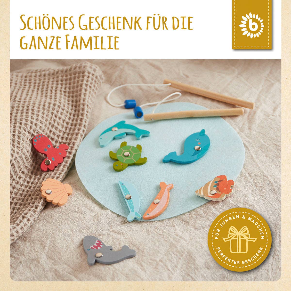 Bieco Spielwaren - Wholesale Wood Toy - Kids - Fishing game8