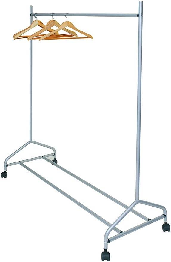 MEDEL OFFICE - Wholesale Coat Rack - Portable Metal Clothes Rack with Wheels for 40 Hangers0