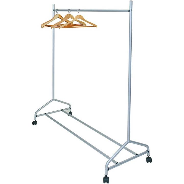 MEDEL OFFICE - Wholesale Coat Rack - Portable Metal Clothes Rack with Wheels for 40 Hangers