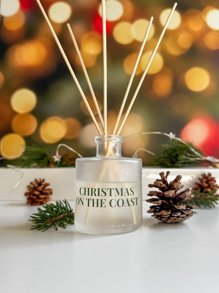 Christmas on the Coast Reed Diffuser for wholesale by Salt and Branch