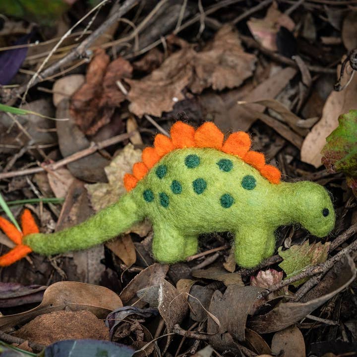 Vevoke - Wholesale Ornament - Handmade Felted Dinosaur4