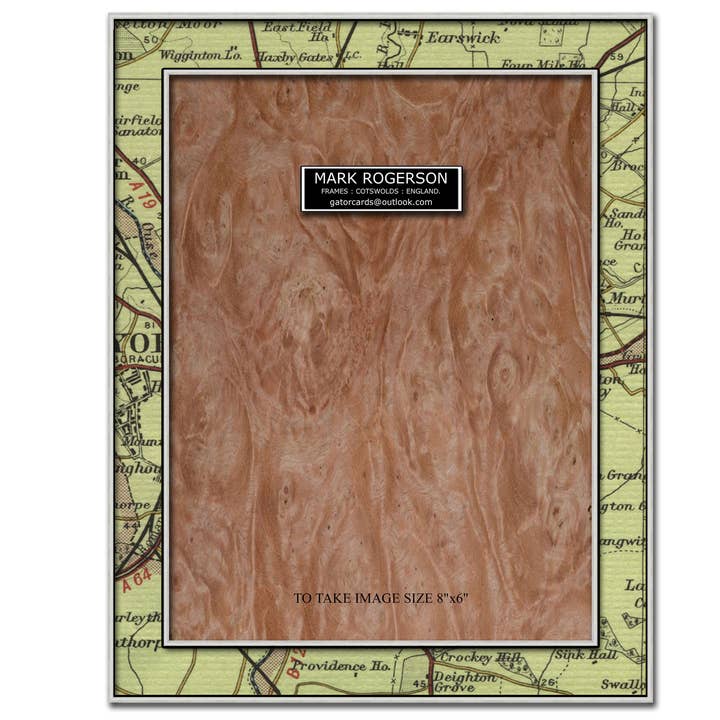 1657 Kaartpapierfineer 8"x6" Fotolijst. voor wholesale door Gator cards