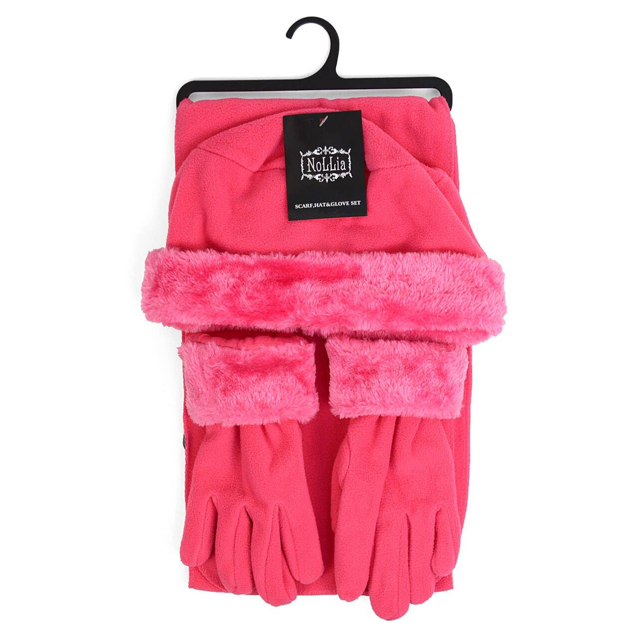 Selini New York - Wholesale Winter Accessory Set - Kids - Kid's Fleece Winter Set6