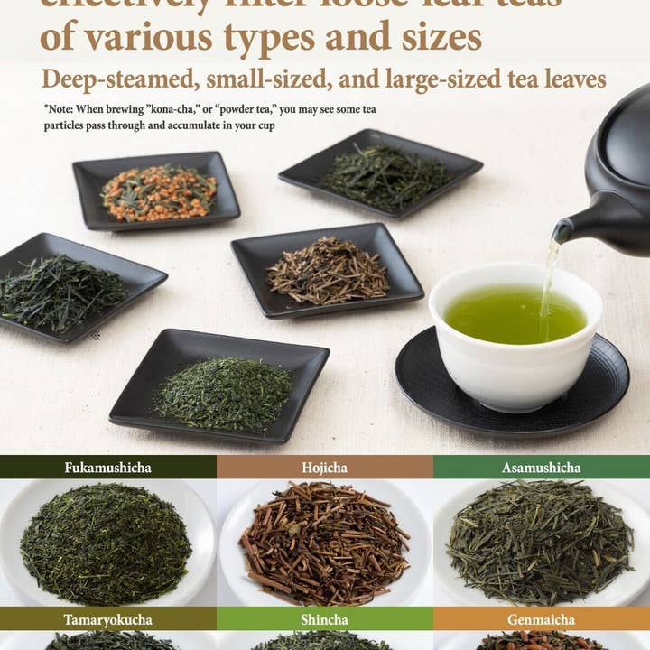 TOKYO MATCHA SELECTION - Wholesale Tea Pot - Kyusu Teapot with Infuser Japanese Handmade Tokoname Ceramic