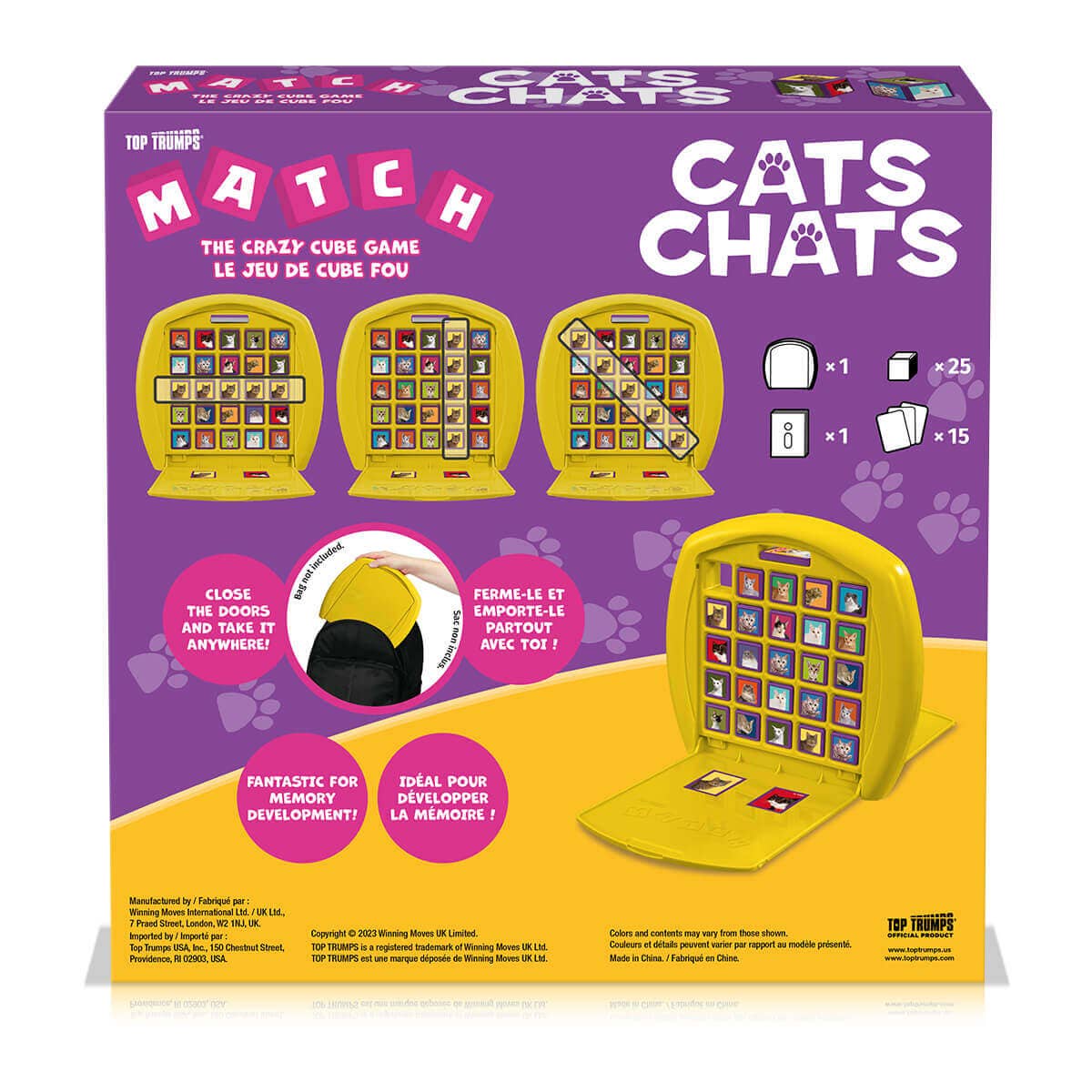 Top Trumps USA, Inc. - Wholesale Card Game - Cats Top Trumps Match - The Crazy Cube Game5
